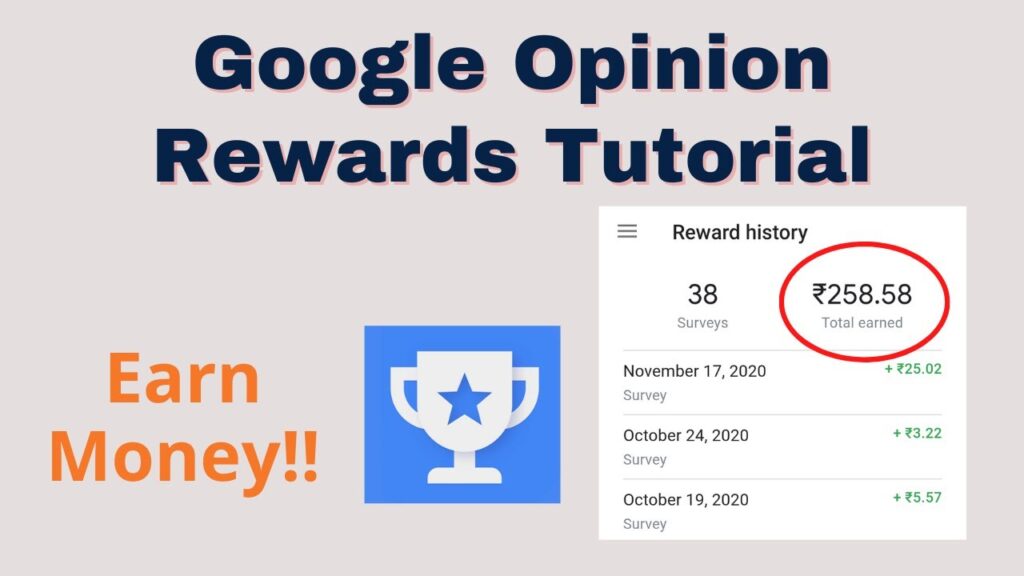 How to Earn Money from Google Opinion Rewards