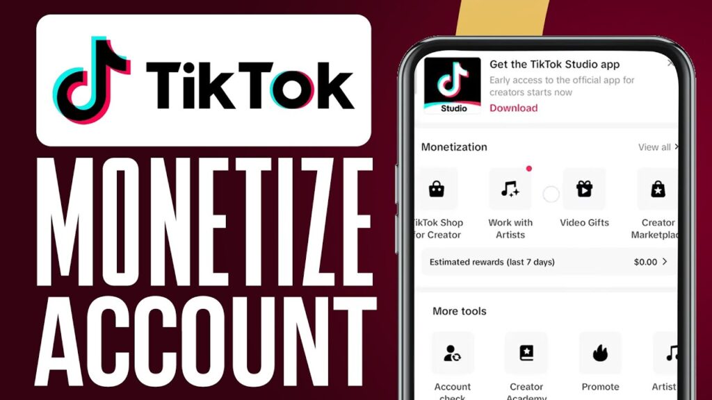how to monetize tiktok account