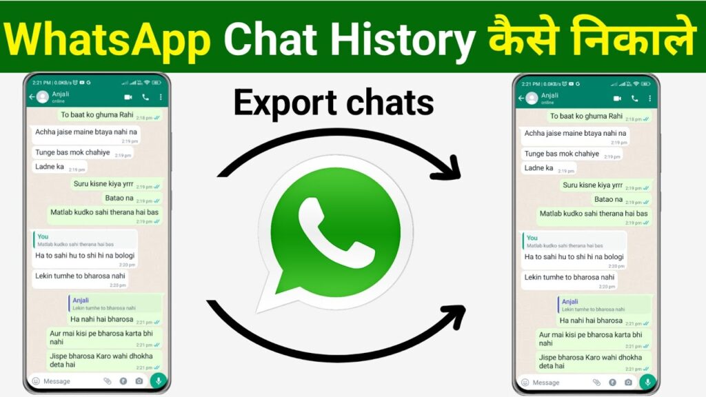 how to restore whatsapp chat history
