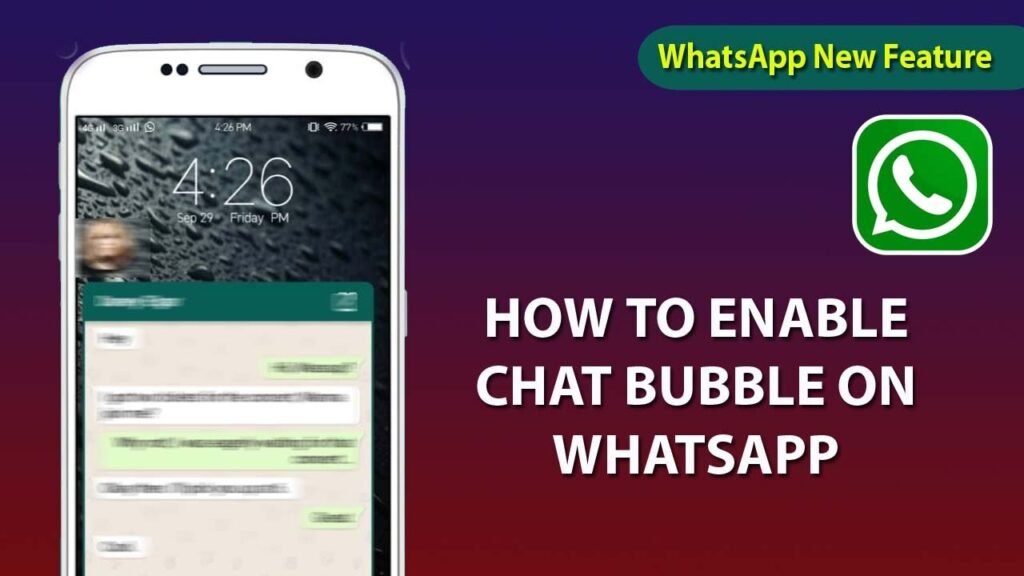 wa bubble with hide chat